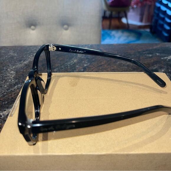 Derek Cardigan Black Rimmed Glasses Frames - Picture 9 of 12